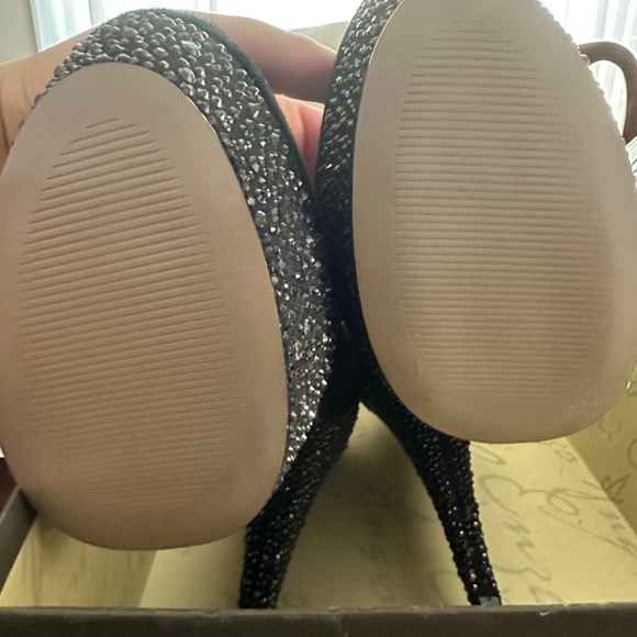 Enzo Anciolini Beccalynn black suede platform Pump - Picture 5 of 5